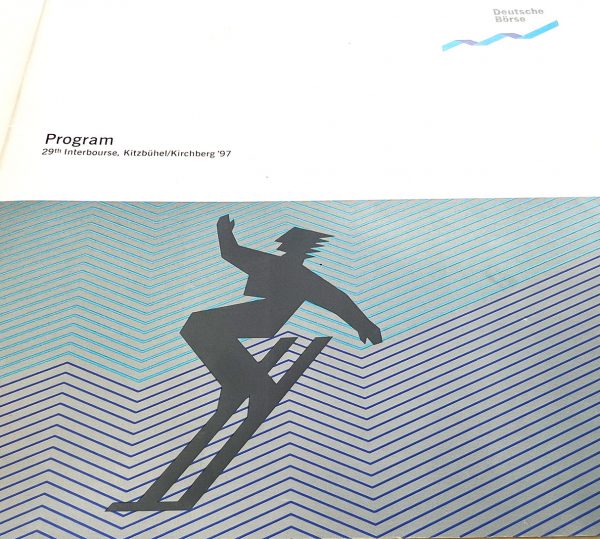 Ski racer on the Interbourse Programm 1996